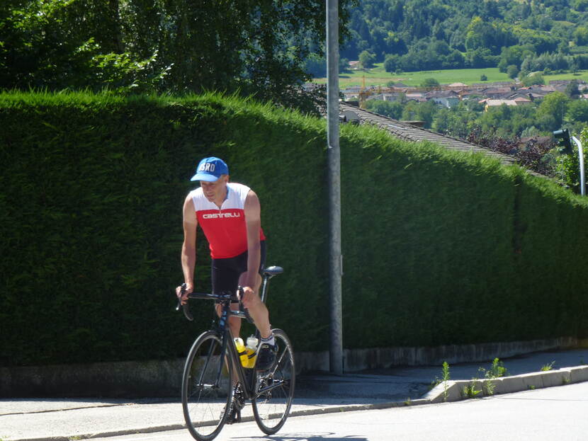 Peter van Zundert in de bergen